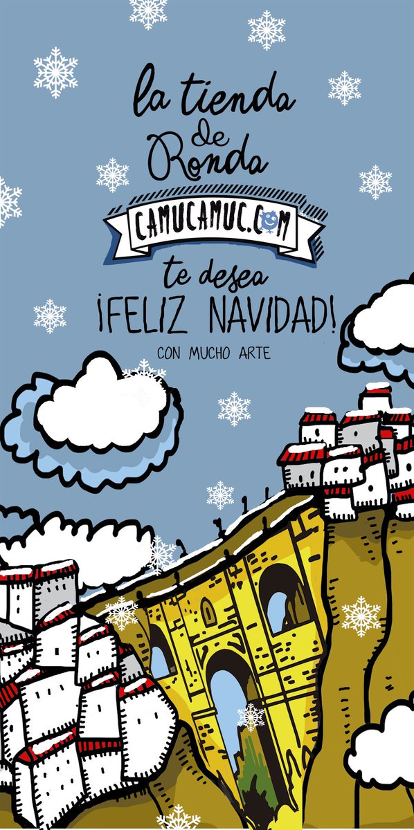 Os deseamos felices fiestas con mucho arte! camucamuc.com/2018/12/12/os-…