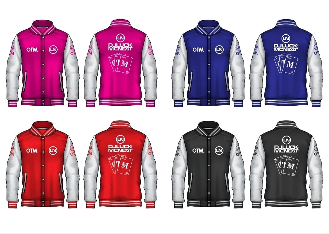DJ Luck & MC Neat (@lucknneat) on Twitter photo We're Excited To Announce The Launch Of Our DJ LUCK & MC NEAT Merch In Collaboration w/ <a href="/otmwear/">OnTheMoney</a>! ππΌππΌππΌ
This Varsity Jacket Goes On Sale 15th Dec!
Kids To Adult Sizes In A Variety Of Colours Just In Time For Xmas! ππ
πΎππΌ We're Excited To Announce The Launch Of Our DJ LUCK & MC NEAT Merch In Collaboration w/ <a href="/otmwear/">OnTheMoney</a>! ππΌππΌππΌ
This Varsity Jacket Goes On Sale 15th Dec!
Kids To Adult Sizes In A Variety Of Colours Just In Time For Xmas! ππ
πΎππΌ