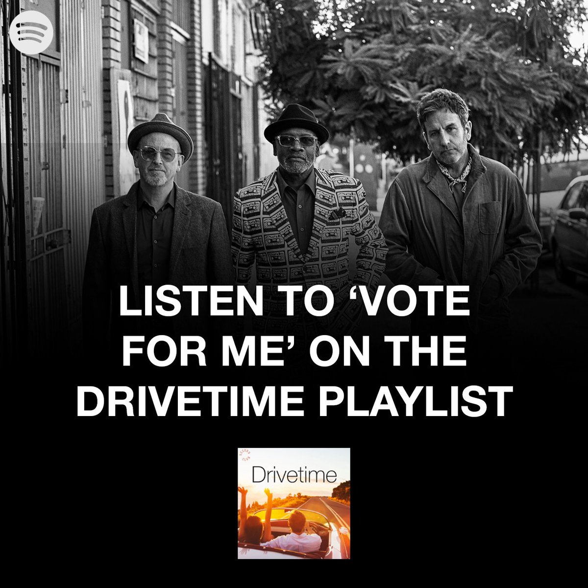 Listen to 'Vote For Me' in the Drivetime playlist now on Spotify: spoti.fi/2PzNhlx