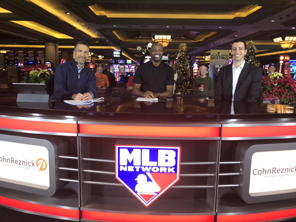 GM David Stearns up NOW on @MLBNetwork with Matt Vasgersian and Harold Reynolds! #WinterMeetings https://t.co/zWGuU7xLXo