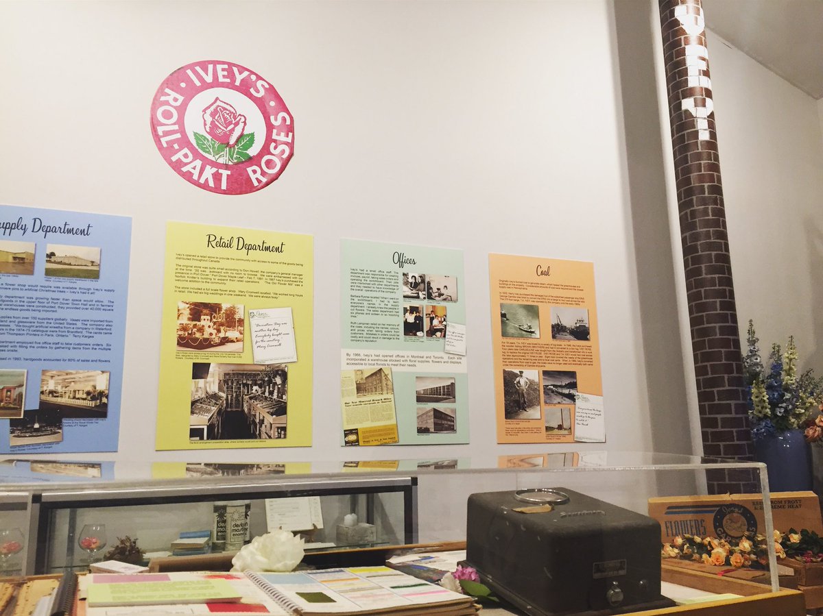 PortDoverMus's tweet photo. Catch it before it’s too late! Our temp exhibit on Ivey’s greenhouses of Port Dover is coming to a close on Friday. @inportdover #Iveys2018 https://t.co/LeHhVx3zMp