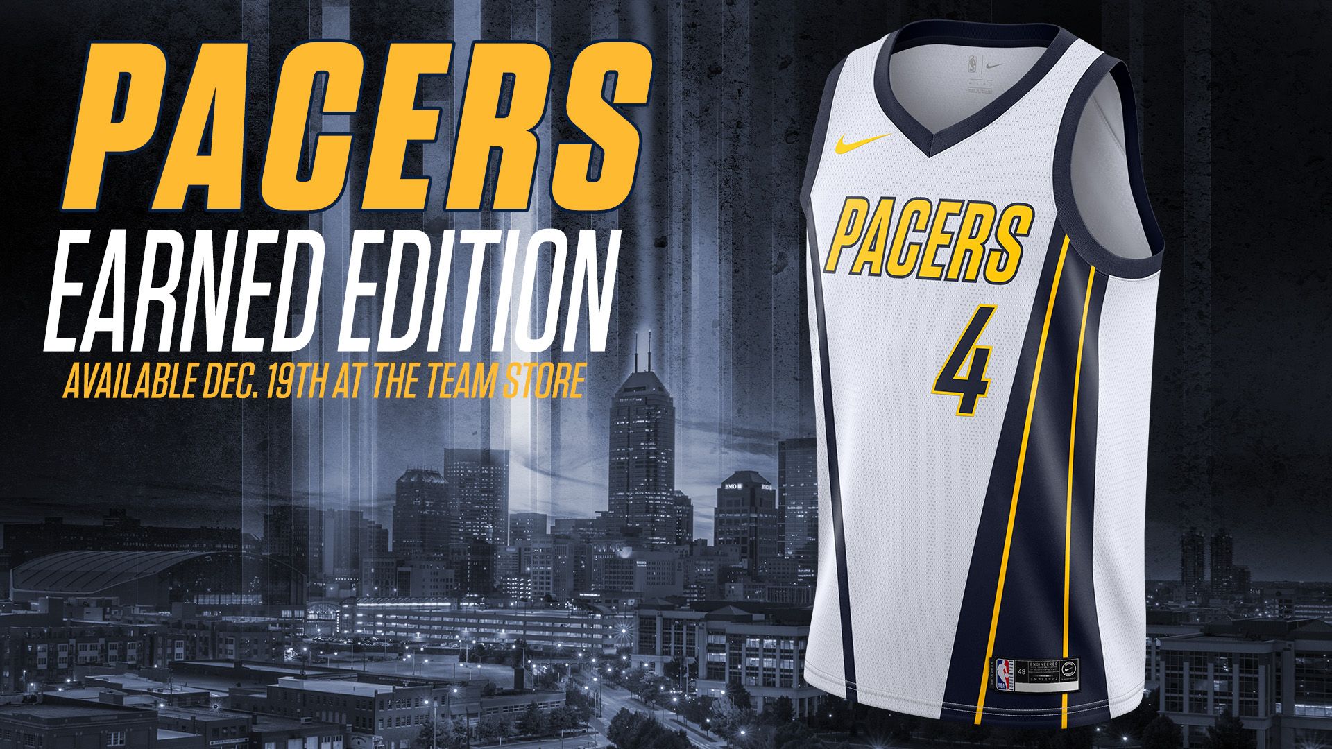 indiana pacers earned jersey