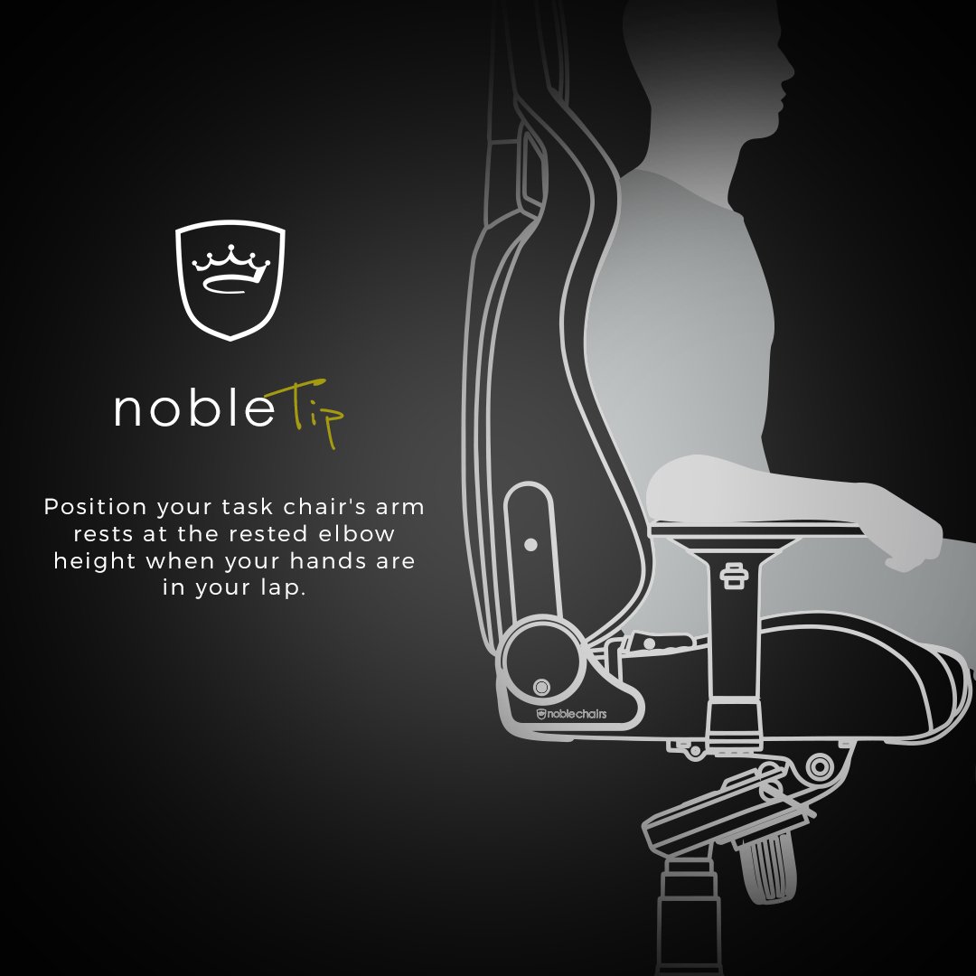 noblechairs on Twitter "Armrests are more important than you may have