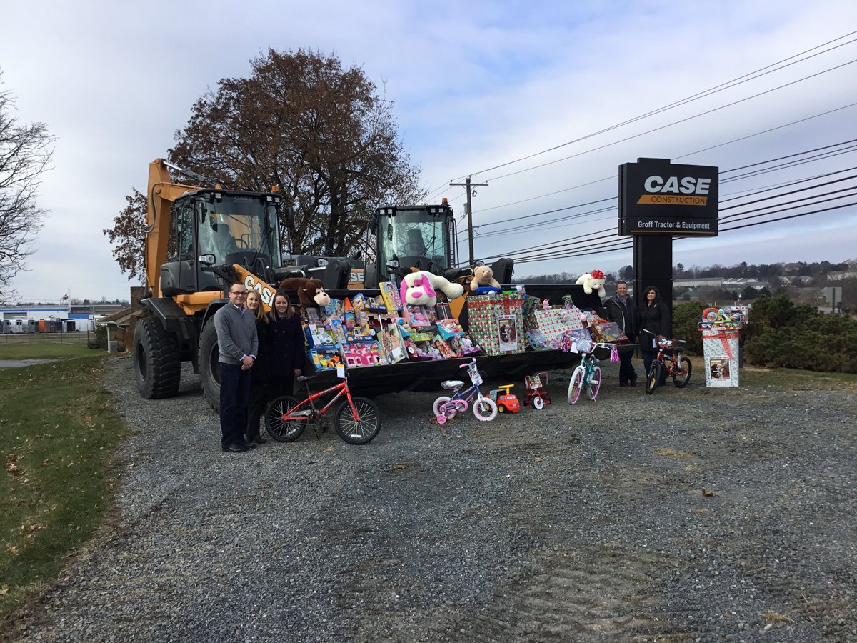 GroffTractor's tweet photo. We are proud to say our first toy drive for Toys for Tots was a great  success! Thank you to all our employees, customers and other branches  that donated to bring joy to children this holiday season. https://t.co/SYE3xMdEnh