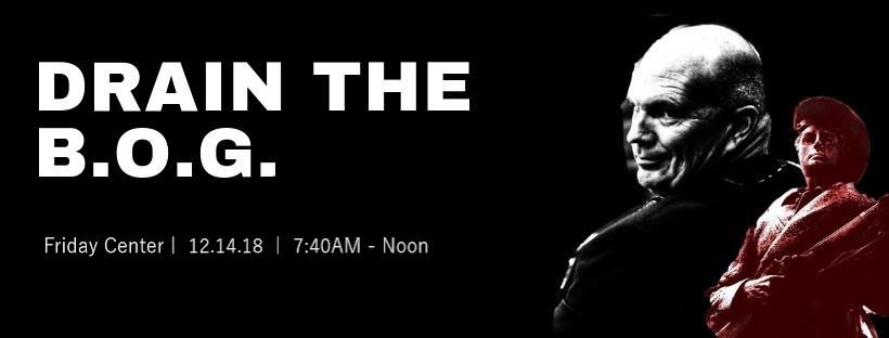 AylingLindsay's tweet image. On Friday 12/14, yet another white supremacist group is coming to Chapel Hill. They call themselves the UNC Board of Governors. Join us 7:40am at the Friday Center to keep up pressure as they vote on the BOT plan to build a $5 million shrine to white supremacy #StrikeDownSam