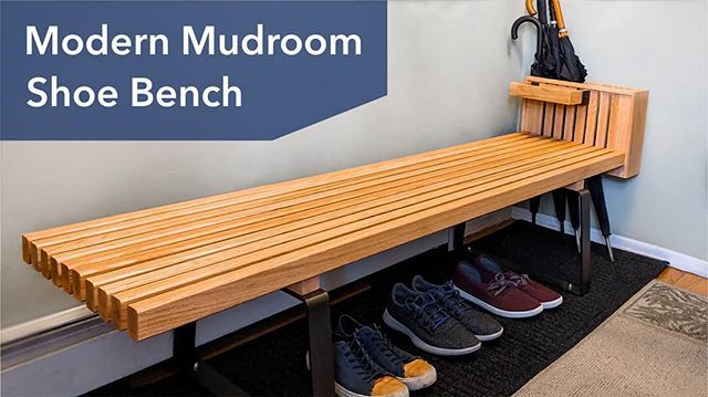 _JTWoodworks's tweet photo. Check out this slatted shoe bench I built using @kitn.co hardware. Full build video is now love in YouTube. Link in bio 👆
.
.
.
#woodworking #furniture #bench #mudroom #diy #kitnco #oak #handcrafed #handmade #madeinqueens #youtube #furnituredesign #i… https://t.co/RdN59wr68G https://t.co/H7s5D1ghU3