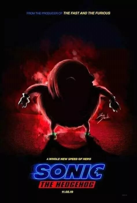 Conheça o poster português de Sonic, O Filme