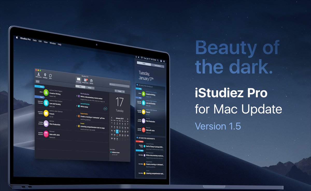 There are many things we love seeing come in this world, and the Dark Mode on macOS Mojave is definitely one of those.
We are there for you guys, you know that right?
So enjoy and nail the grades hah? ;)
Good luck!
#macOS #Mojave #DarkMode #studying #AppStore
