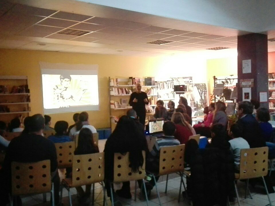 En direct de l'Espace Lecture Édouard Vaillant, restitution du projet #HorairesDouverture. #Acelem #Marseille