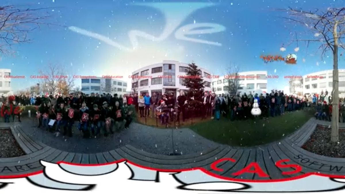 FEberhardt's tweet image. Merry Christmas #CASTeam #We #360gradVideo 💫🎄🎅 youtu.be/MxfChryaEjc