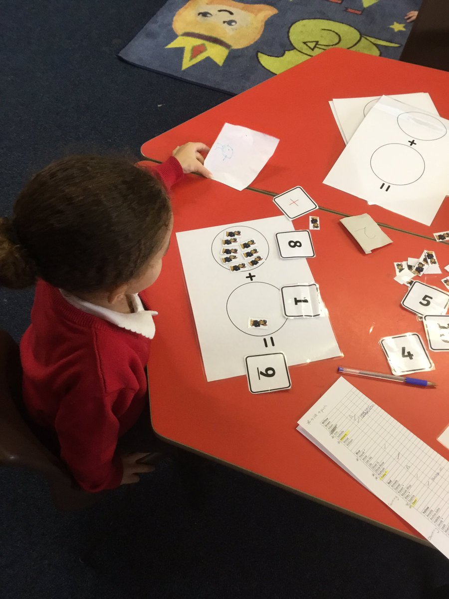 WildeCarole's tweet photo. Willow class  are having fun using a favourite character to add two groups of objects together, so we can count how many altogether. #mathsisfun #FIDIS @NorthManorAcad  @VicAcademies https://t.co/OuXRVKPple