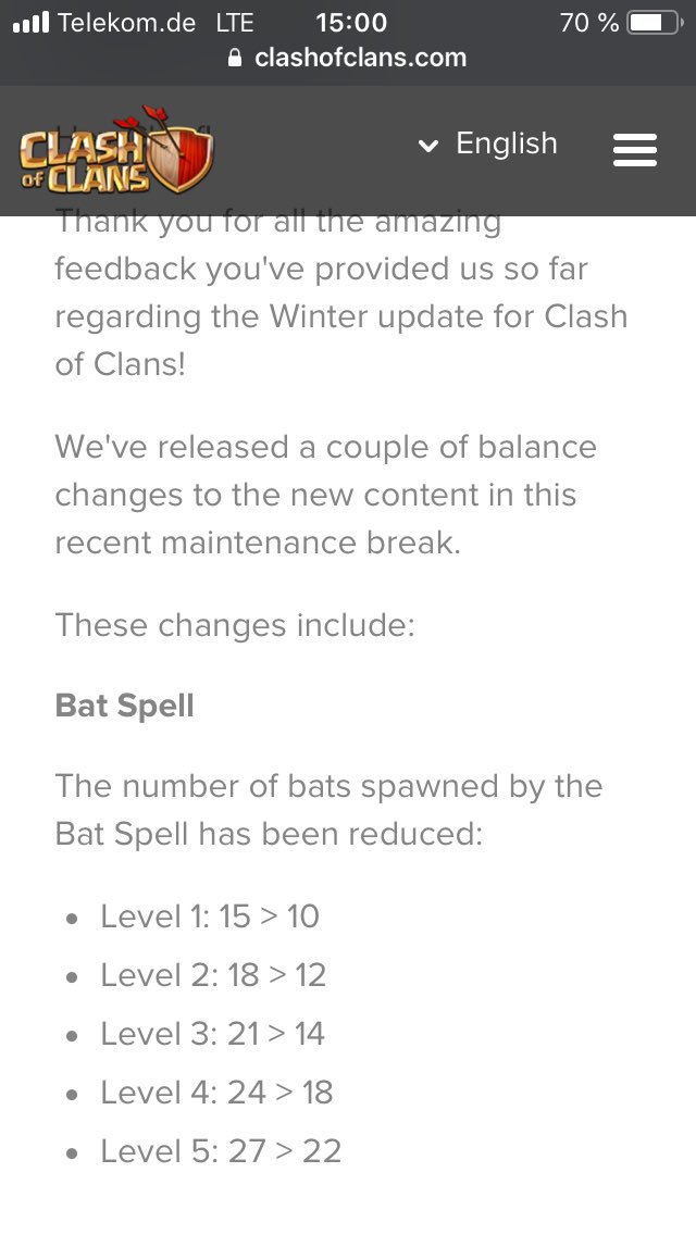 maxwell_313YT's tweet photo. Just curious how many of you spent your gems/books on the bat spells ? π The captain called it. #whereistherefund #niceupdate #nicenerf #nicecompany #soshitithadtobehotfixed ππ https://t.co/Eu62ayvI4F
