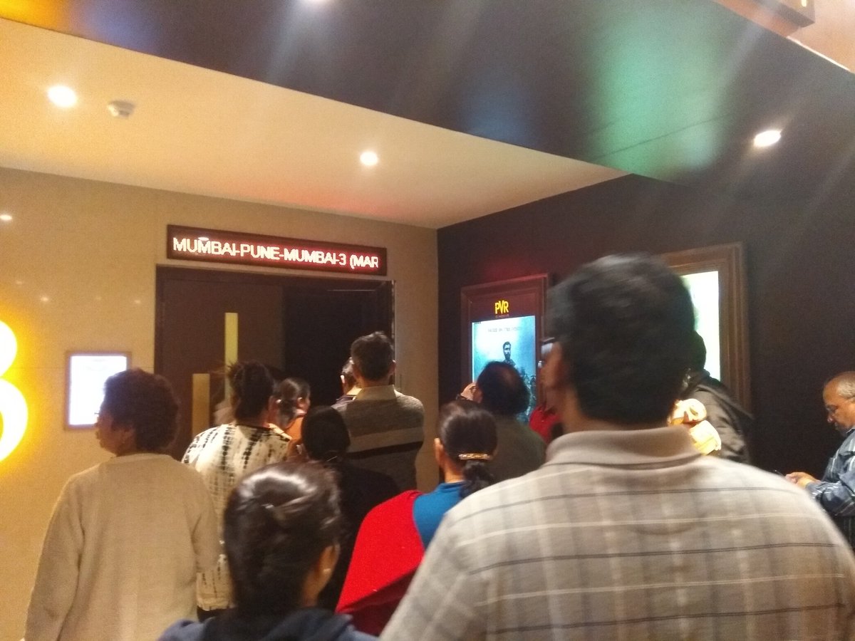 AjayAtthe1being's tweet photo. Almost Housefull Today Here #PVR #Nagpur #MPM3  
@MPM3_  There Is No Age Limit for @swwapniljoshi dadu movie..!
Feeling Excited Too Watched #MPM3
सुख म्हणजे, नक्की काय असत...!
@TeamSwwapnil @sache09 @muktabarve https://t.co/HUAoE1vT6o