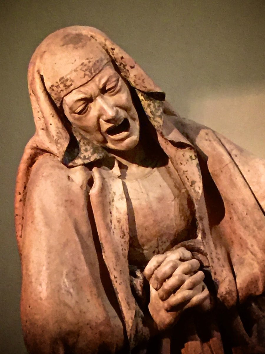 EduLosada's tweet photo. Niccolò dell'Arca: Llanto sobre el Cristo muerto, segunda mitad del siglo XV, terracota con restos de policromía, Iglesia de Santa Maria della vita, Bolonia. #MiércolesDeEsCultura https://t.co/qeRv6fYerr