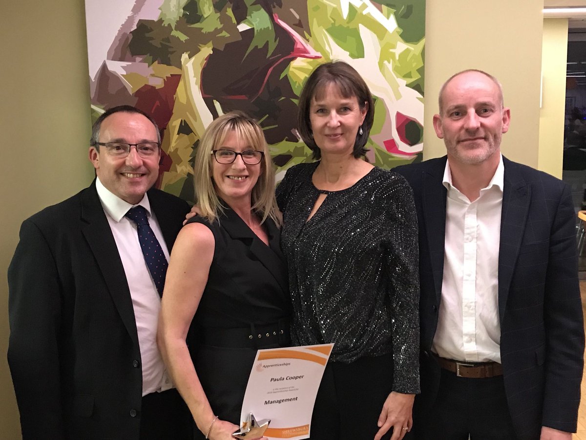Congratulations to Paula at <a href="/lanyonbowdler/">Lanyon Bowdler</a> on her recent award. buff.ly/2Ec1WBb #thebestofshrewsbury #apprenticeshipaward
