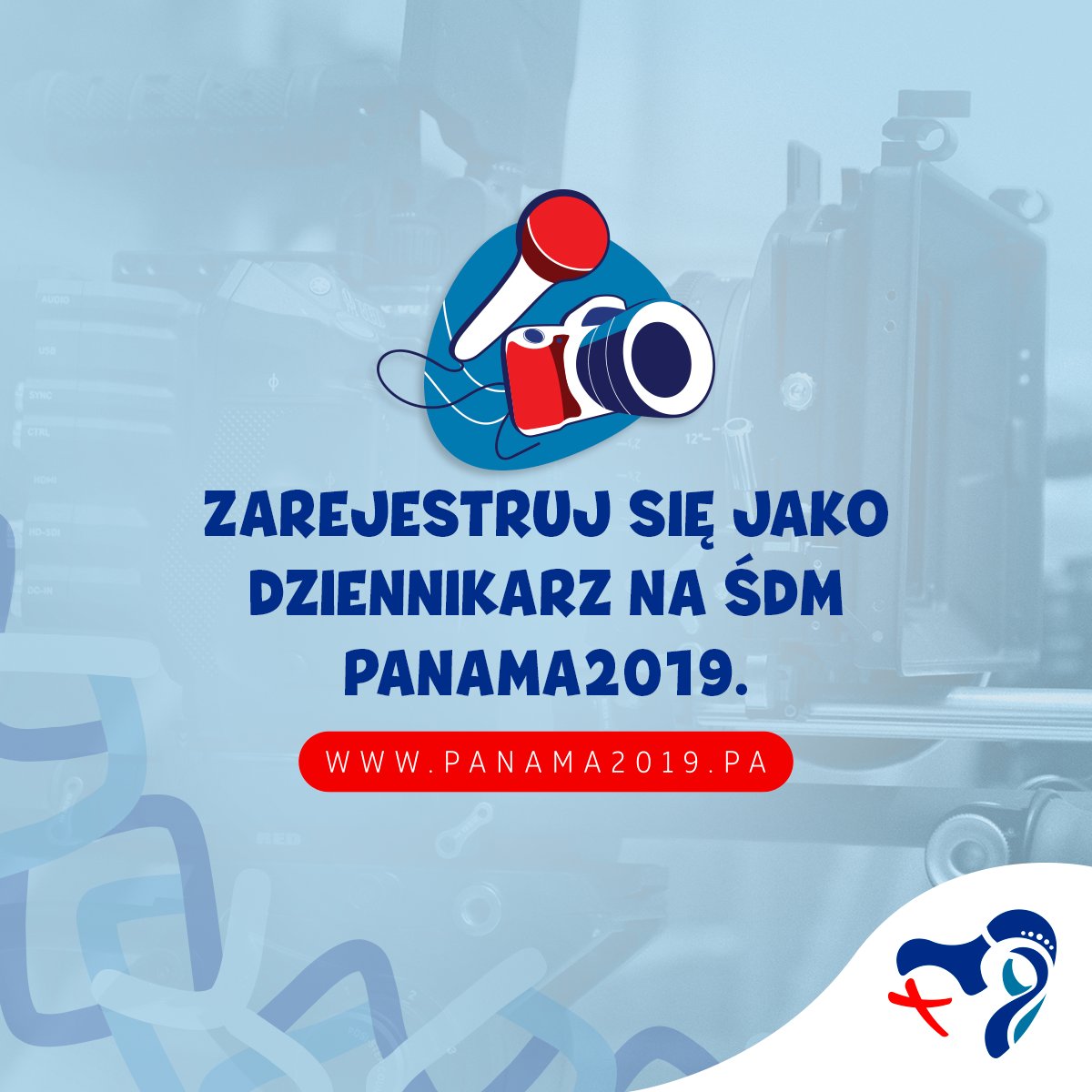 🎥🎙🖥

Rejestracja dla mediów przedłużona! 🎉

🔻ES: panama2019.pa/es/inscripcion…
🔻EN: panama2019.pa/en/media-regis…
🔻PT: panama2019.pa/pt/inscricao-i…
🔻IT: panama2019.pa/it/iscrizione-…
🔻FR: panama2019.pa/fr/inscription…