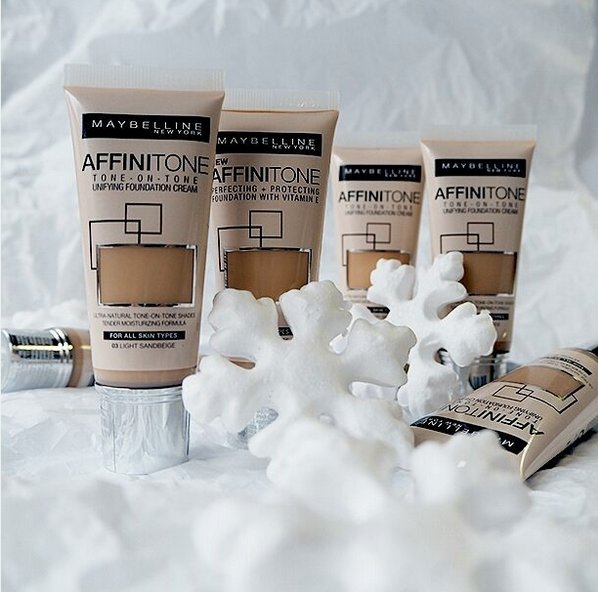 MaybellineBA's tweet photo. Zimski zrak slaže se uz tvoj hidratantni Affinitone tekući puder! <3 https://t.co/li6w64cDd3