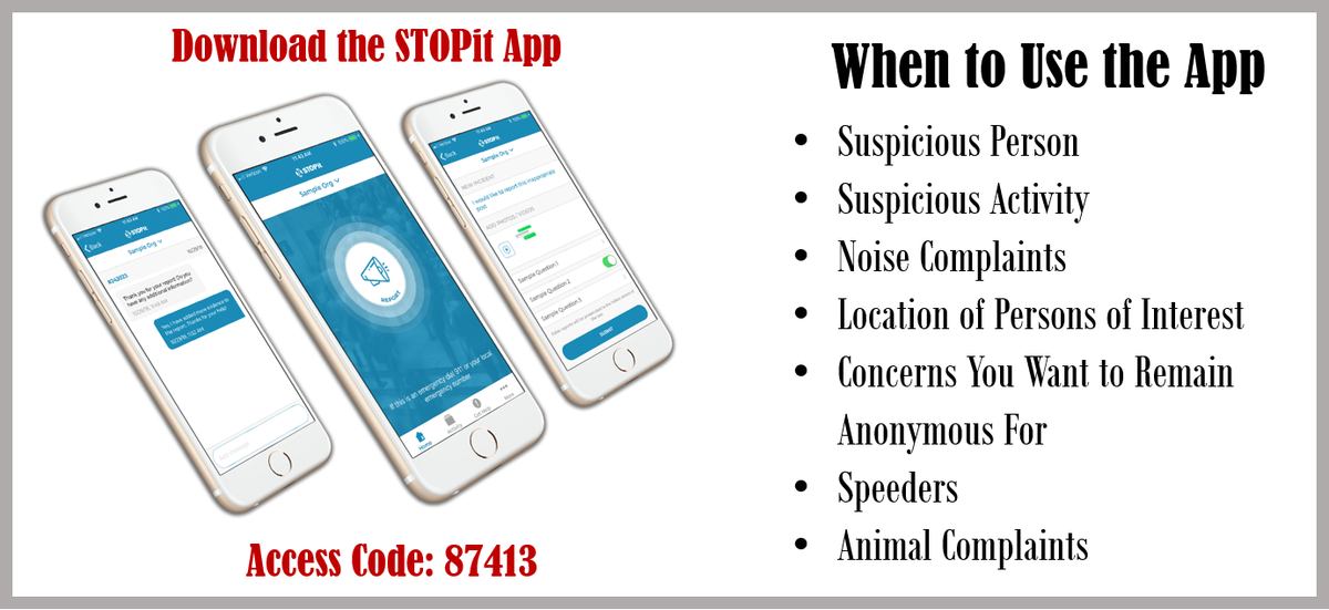 What do you use your <a href="/STOPitSolutions/">STOPit Solutions</a> app for?  7 ways #BloomfieldPD uses our app!
#stopitapp #stopit #together #supportchiefmatthews