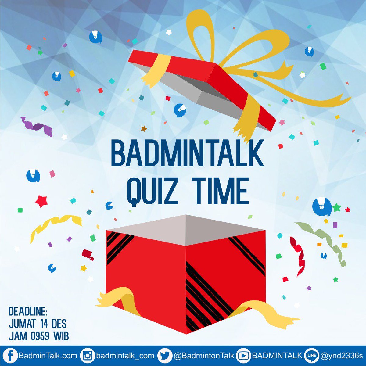 Badminton Talk tweet media