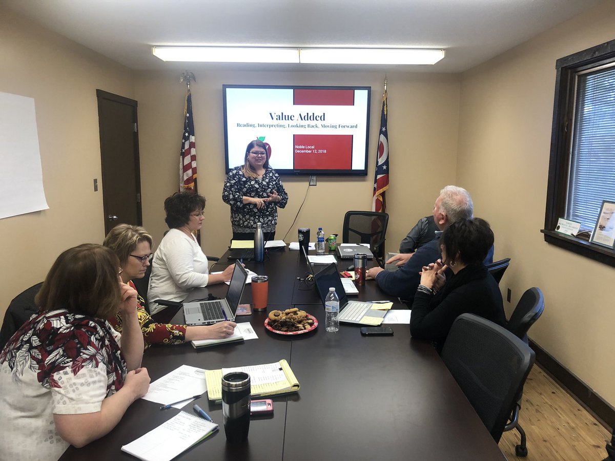 LeffingwellDan's tweet photo. @kapsci @OhioValleyESC sharing effective ways to use value added data to inform instruction. Great “growth” happening in the @NobleLocal_SD thx to staff who use “good” data to inform “next steps”! #independentstatus #makeIThappen https://t.co/m00lHvDenF