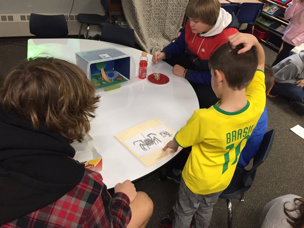 MrMillerSHSSci's tweet photo. Hearing about a tarantula vs. poison arrow frog! https://t.co/TBsWjafGA7