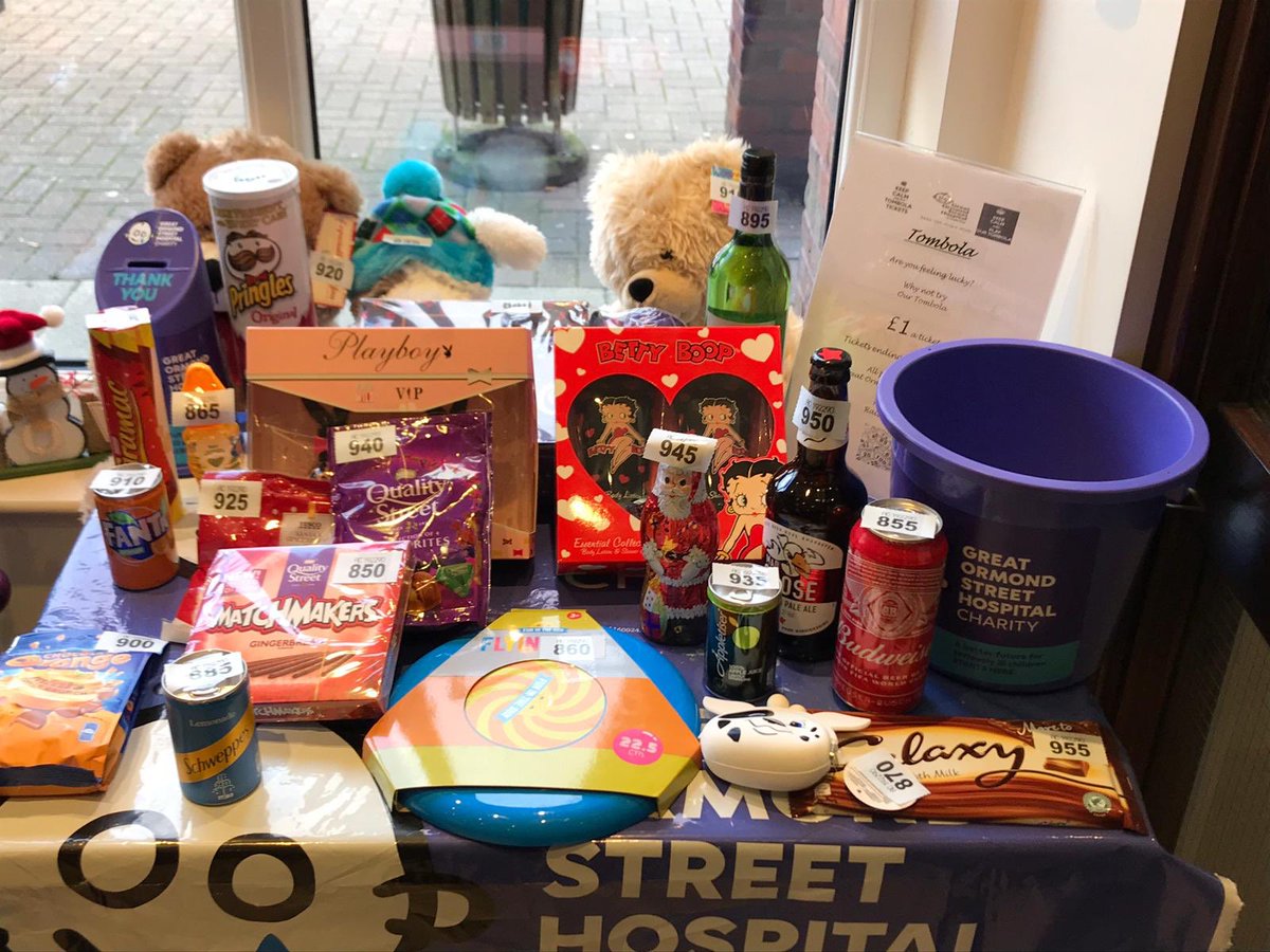 Xmas charity tombola all up and ready!! 🎄 🎅 <a href="/turquise_sky/">Nilgun E. Gregory</a> <a href="/traceybish/">Tracey bishop</a>