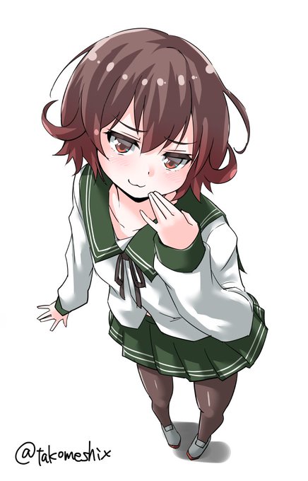 にゃーにゃー言うのは
#艦これ版深夜の真剣お絵描き60分一本勝負
#艦これ版真剣お絵描き60分一本勝負_20181212 