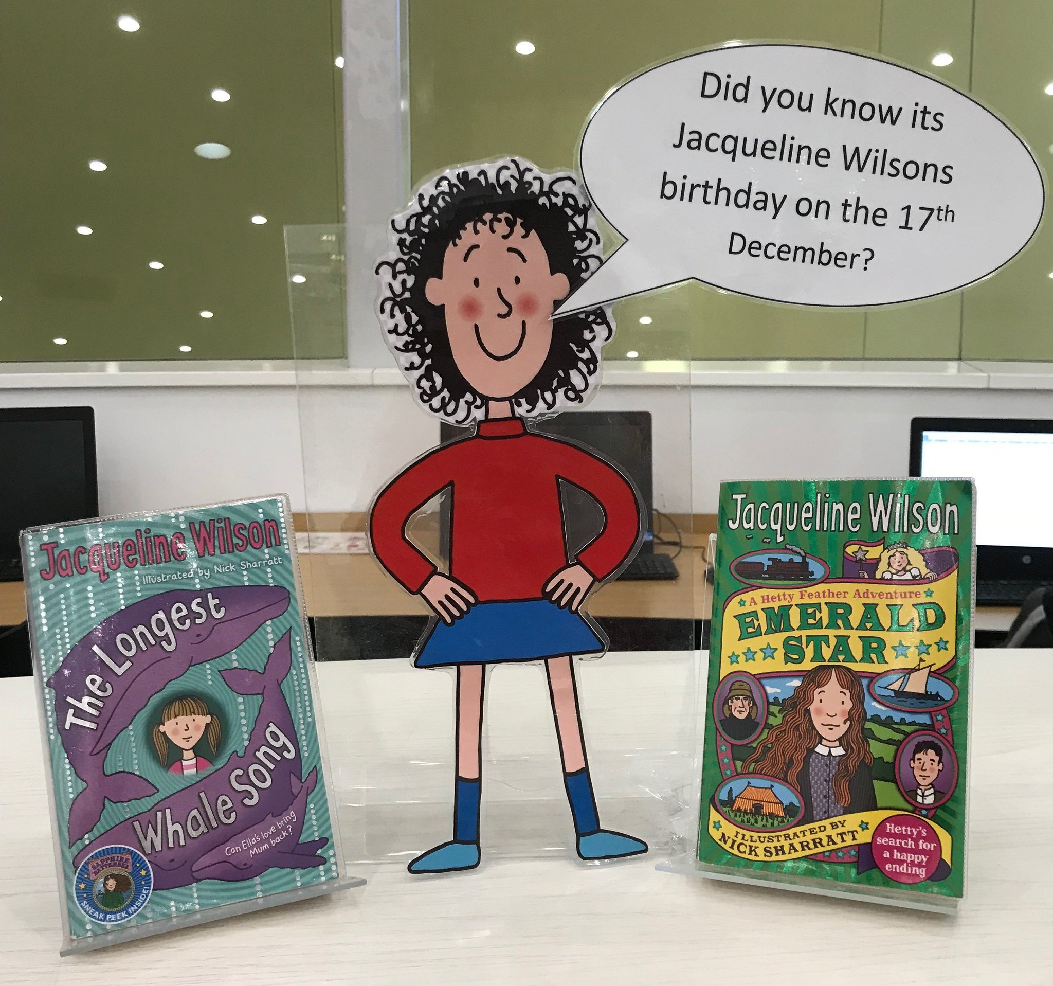 Happy Birthday Jacqueline Wilson     