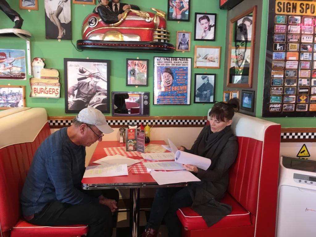 Sweet Talk On Twitter Alun Armstrong And Jana Carpenter