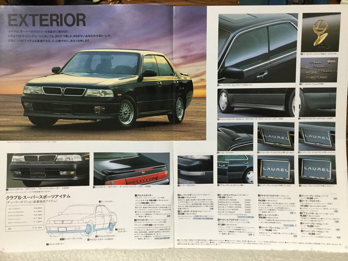 C34 ローレル オプションカタログ