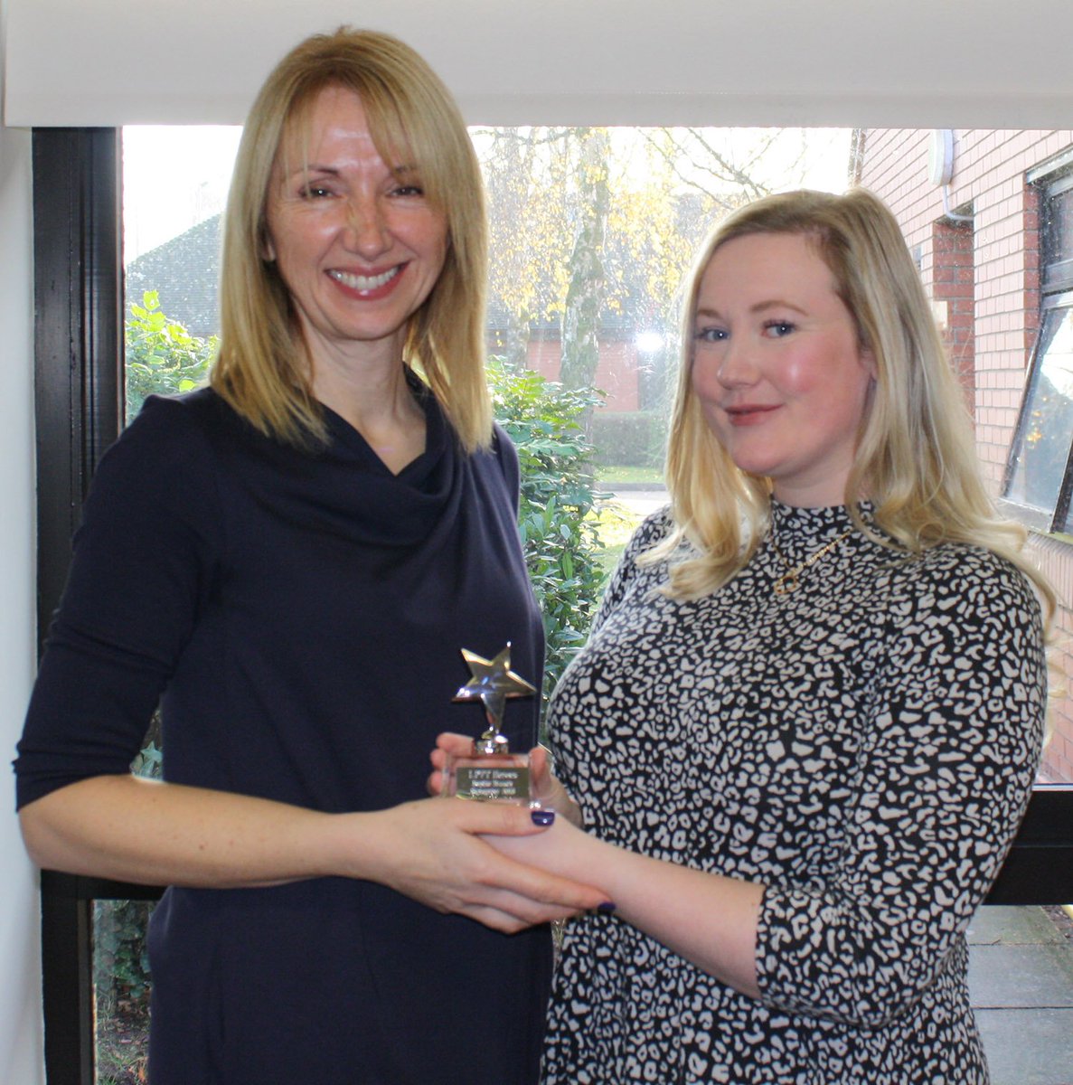 LPFTNHS's tweet photo. Another outstanding #LPFTHero awarded for their dedication. Sophie Broady, CPN has been recognised for going over and above especially with managing caseload for assertive outreach team. She always takes time to ensure service users are safe and treated with compassion and care. https://t.co/Srjz1U1h6o