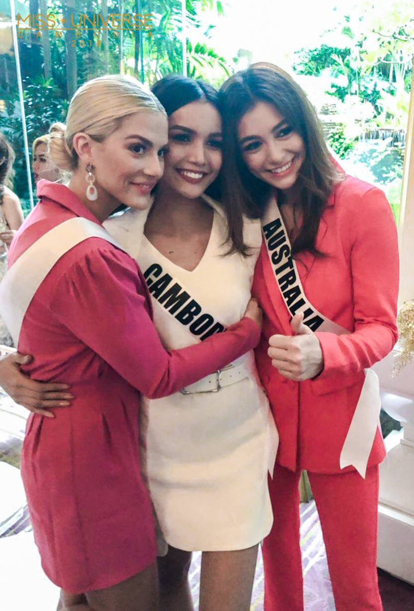 Mabksn2's tweet photo. 🇺🇸 🇰🇭 🇦🇺 ❤️❤️❤️ #missuniverse2018 #missuniverse #MissuniverseCambodia #MissuniverseCambodia2018 #missuniverseusa #missuniverseaustralia https://t.co/6NtFuCauzt