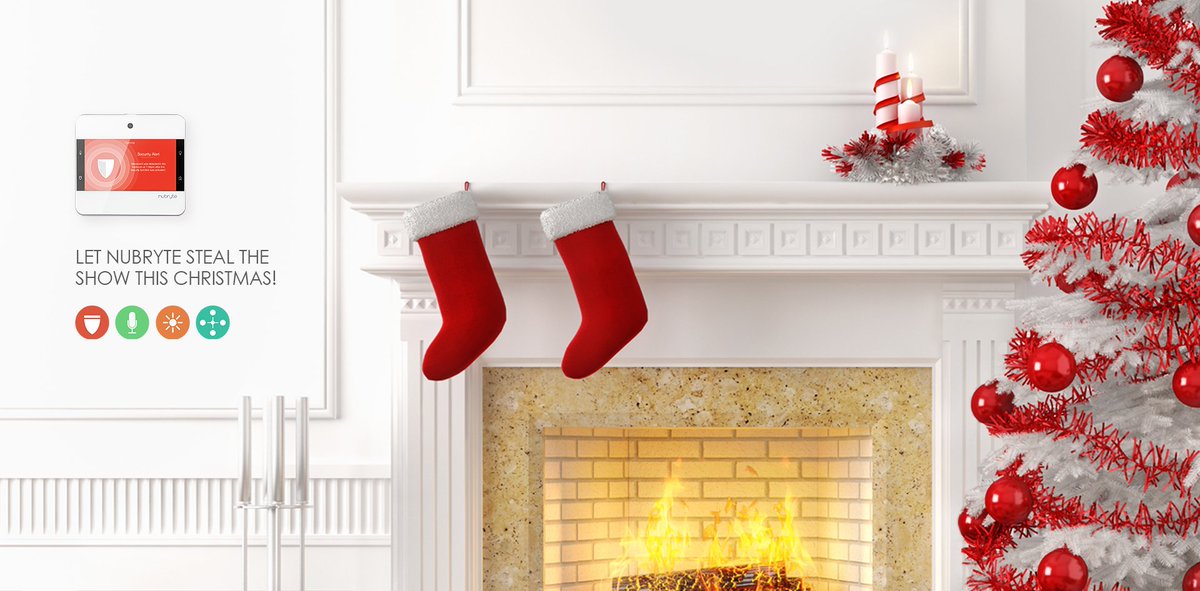 Who else is excited to show off your #smarthome this Christmas?! NuBryte is the perfect touch for making your guests feel right at home! #homeautomation #SMARTmySWITCH