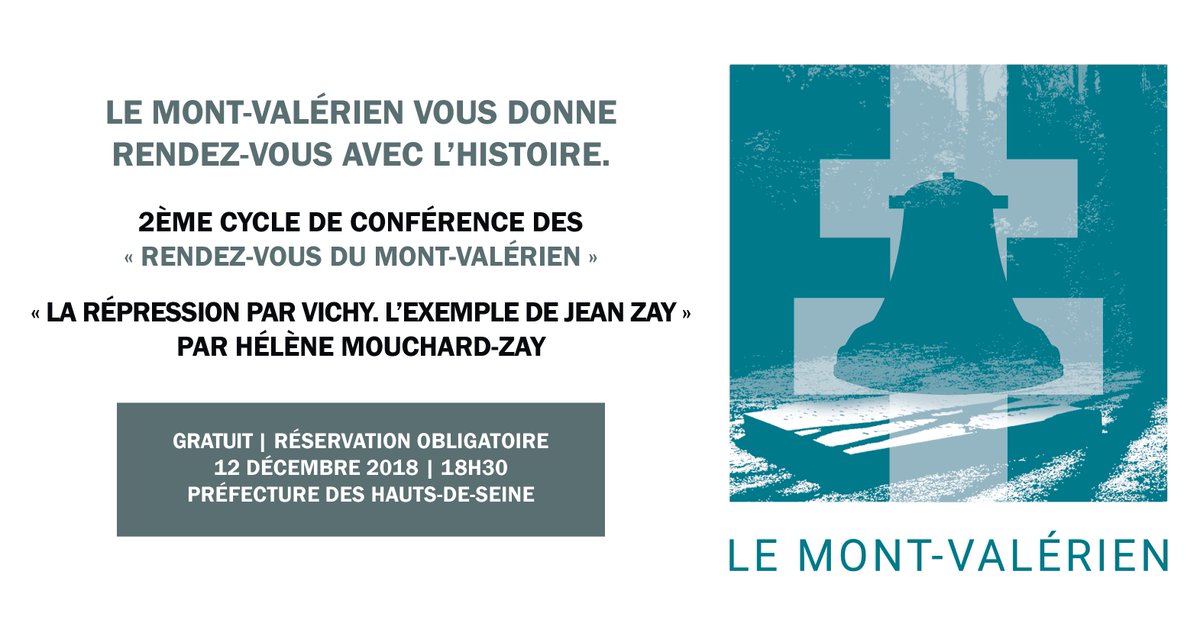 Hauts_Lieux_IDF's tweet photo. #Rdv ce soir, à 18h30, à la Préfecture des #HautsDeSeine pour la #Conference  "La répression par Vichy. L'exemple de Jean Zay" par Hélène Mouchard-Zay, présidente du #CERCIL, Musée mémorial des enfants du Vel d'Hiv. 
https://t.co/B72UvE6ve1 https://t.co/1vfO7z6jFq