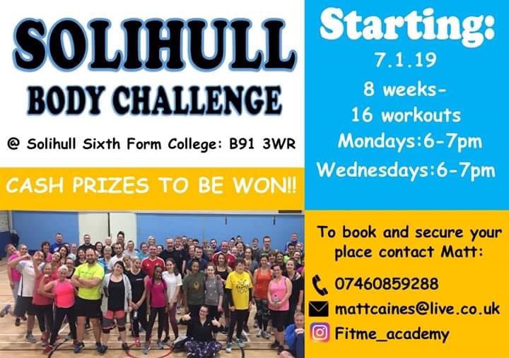 Need a new year fitness kick? Try out Matt Caines and the FitMe Academy and he will give you the helping hand to a fitter healthier you

#fitness #healthyme #newyearnewme #solihull

💪🏻😀💪🏻😃