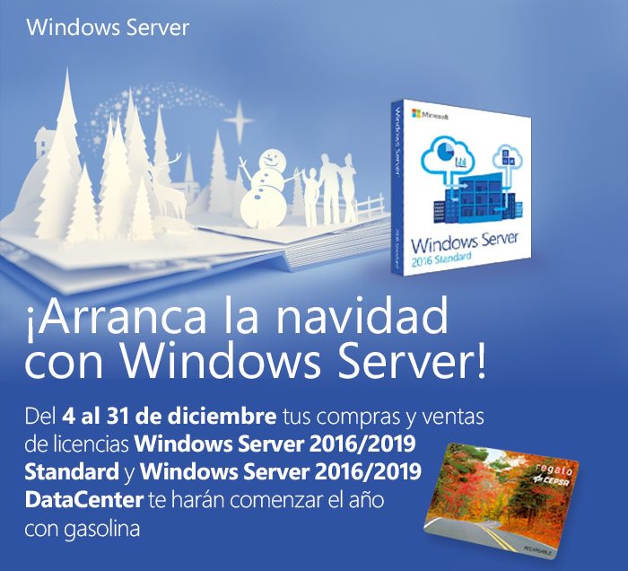 IngramMicroES's tweet photo. #IngramPromo
¡Arranca la Navidad con Windows Server! 🎅🎄🎉
https://t.co/tnQwZ4SVb3
#WindowsServer https://t.co/sFH84KWdOa