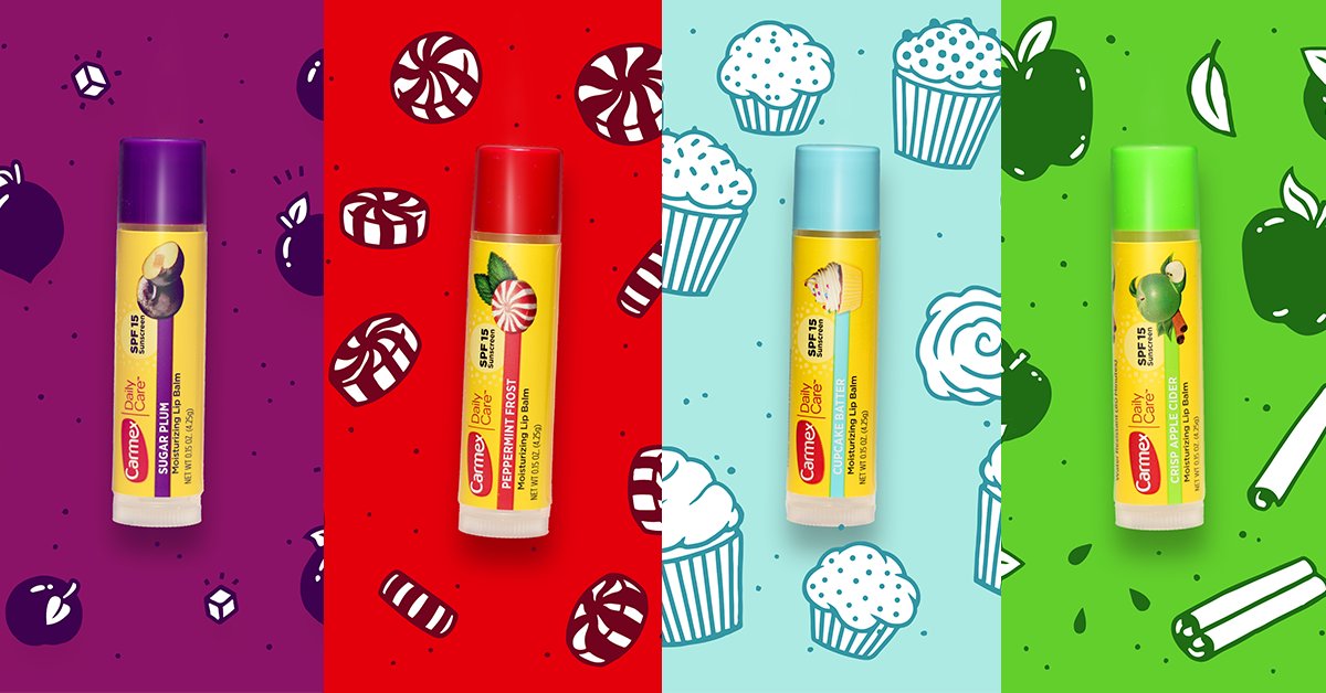 Keep your options open with Carmex Daily Care® Holiday Pack. Find a new  flavor fling at : ✔️Crisp Apple Cider ✔️Peppermint Frost... | Carmex |  Scoopnest Keep your options open with Carmex Daily Care® Holiday Pack. Find a new  flavor fling at : ✔️Crisp Apple Cider ✔️Peppermint Frost... | Carmex |  Scoopnest