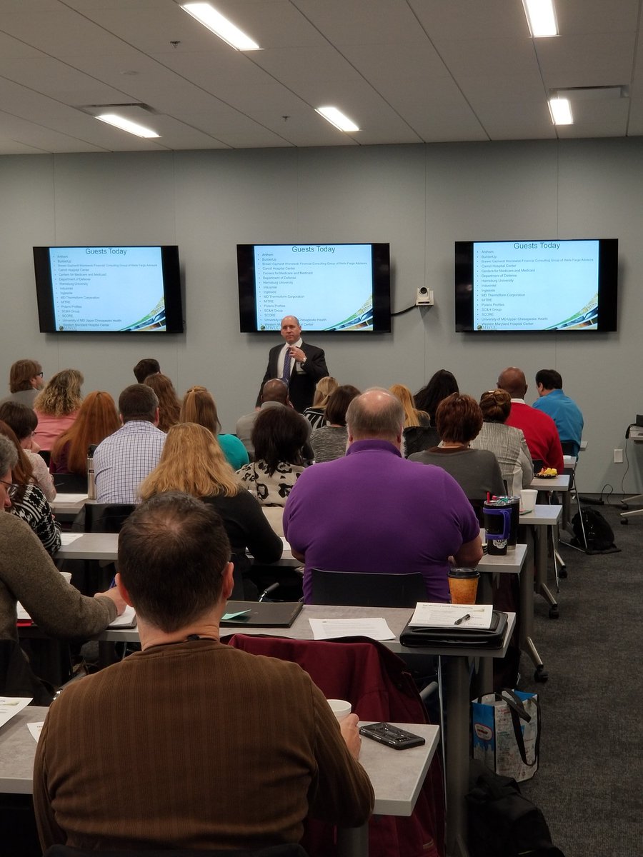 @LarryTwele welcomed the MWCC Quarterly Conference attendees to @AxisResTech in Howard County. @HCEDA #Lean #leantransformation #continuousimprovement #MWCCquarterly