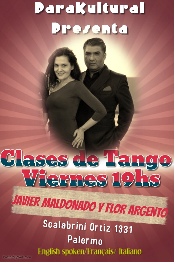Javiertango's tweet image. Viernes La Clase de Tango!!!