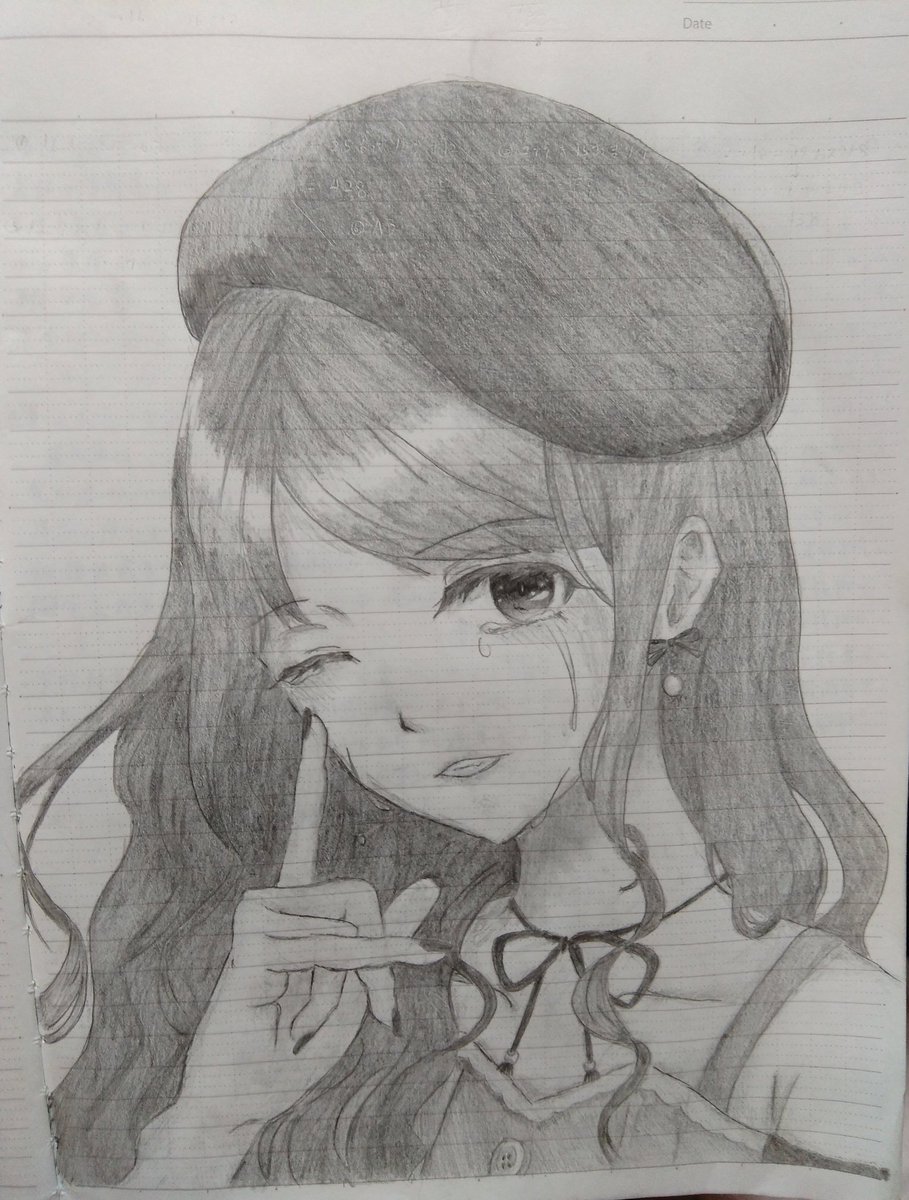 85 とりあえずアナログでシャーペンでイラスト完了 W ゞ ここからデジ絵に変えていきます 絵描きさんと繋がりたい イラスト好きと繋がりたい アナログ絵 イラスト王国