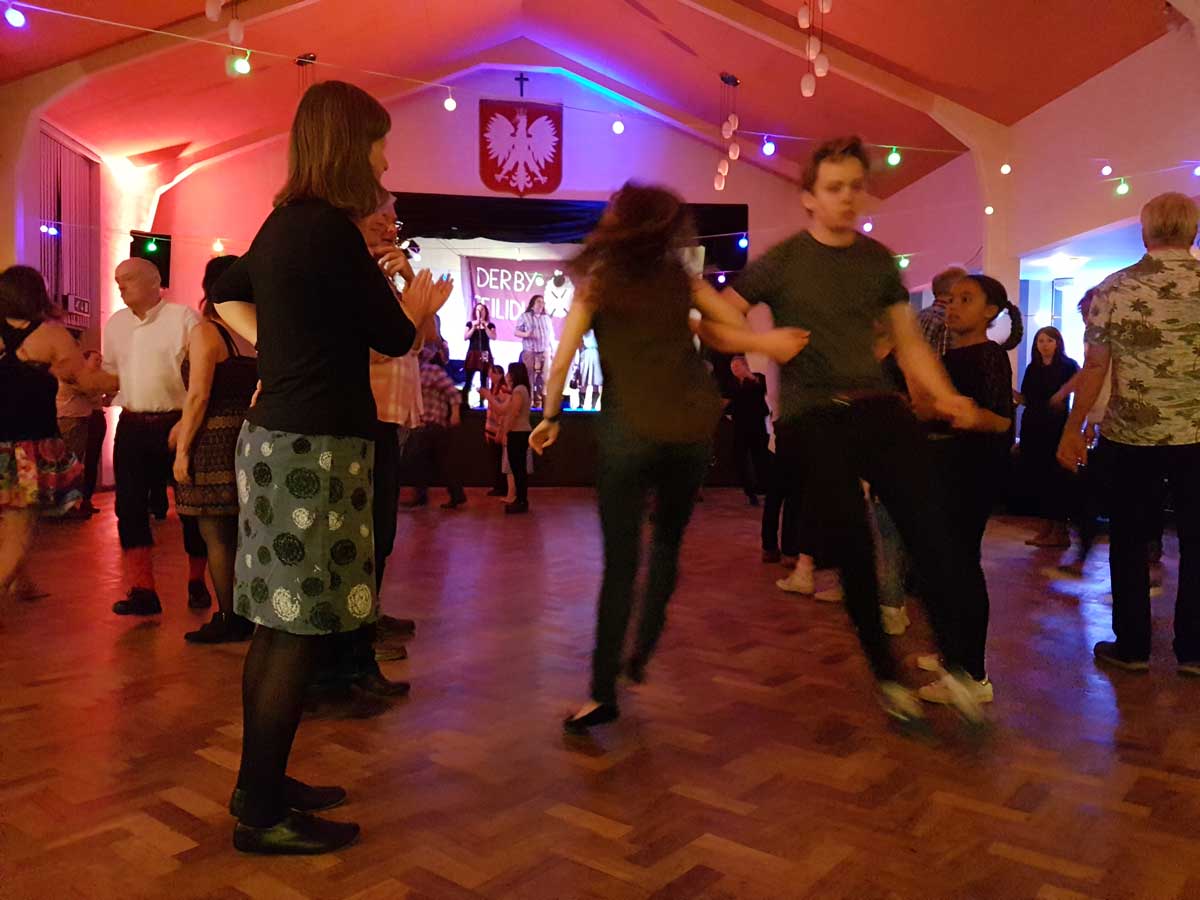 Not to be missed! This Friday! The Outlandish Knights Folk Rock Ceilidh Band with John Brown guiding you through the dances. Adults £8, Students £4, under 16s go free. Tickets &amp; details - derbyceilidhs.uk/event/christma… #derby #dancing #ceilidhdancing #folkrock #barndance #ceilidh