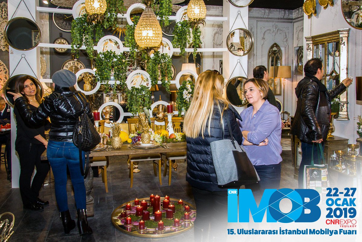 CNR IMOB’da en iyi mobilya firmalarının en yeni ürünlerini, sezonun renk, tasarım ve desenlerini tek çatı altında keşfedin!