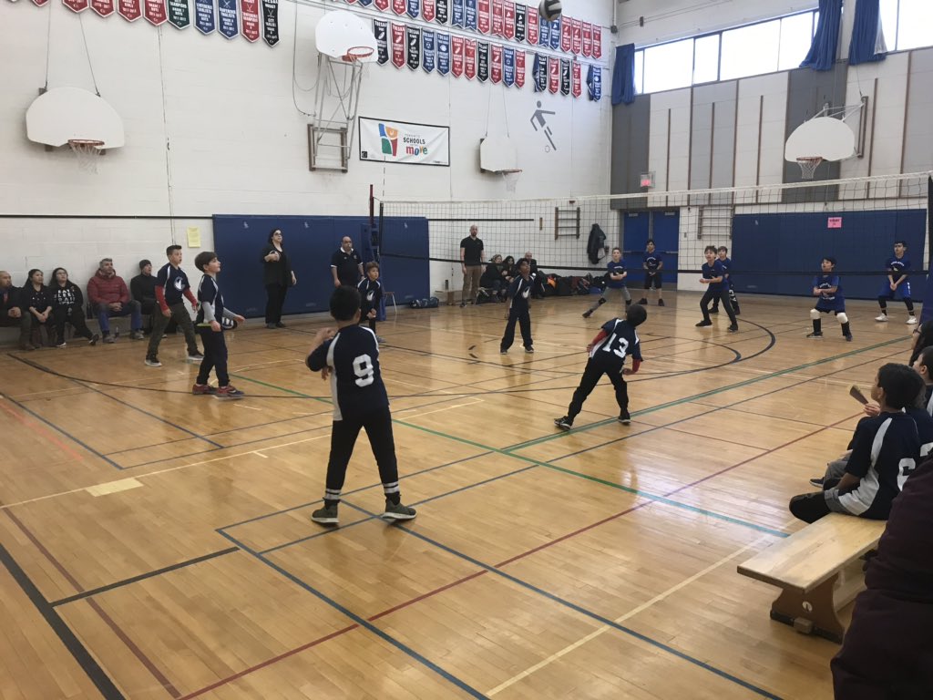TDESAA_TDSB's tweet photo. Grade 5/6 North volleyball finals taking place today at @StAndrewsJHS. Good luck to all participating schools. @McKeeSchool @johnwanless @Cassandra_PS @DenlowPS #ArborGlen #Hollywood https://t.co/cDL0USJPXd