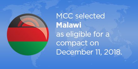 MCC is excited to announce that at yesterday’s Board of Directors meeting, the Board selected #Malawi as eligible for a compact program <a href="/USEmbassyLLW/">U.S. Embassy Lilongwe</a>