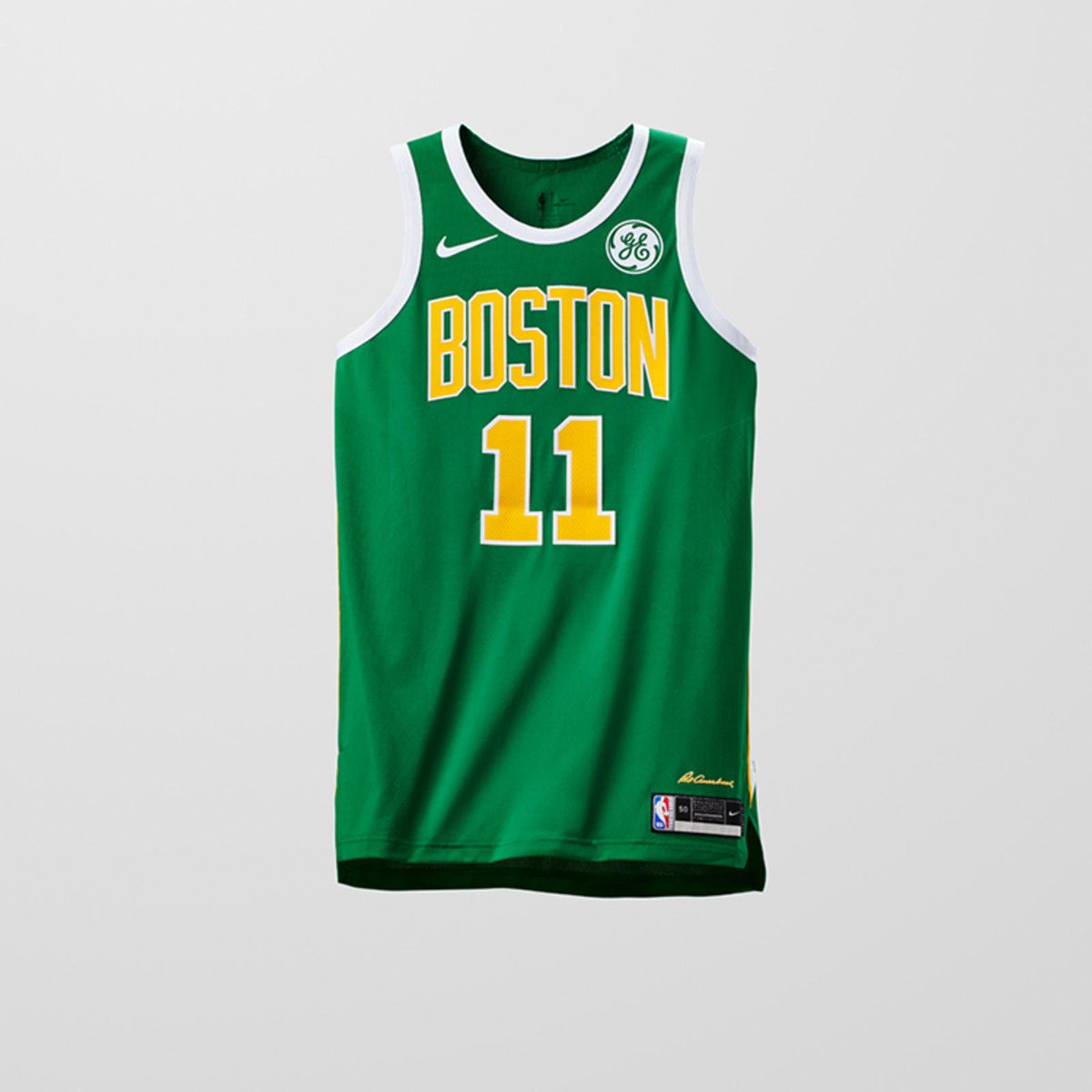 nba jersey color green