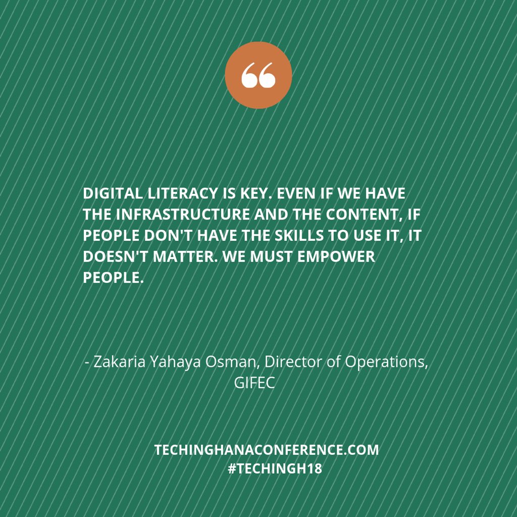 TechInGhana's tweet image. Continuous transformation in this digital economy is the power that enables us to transform our ideas into innovations.

#TechInGh18 #Innovation #Technology #Video #Digital #AfricaTech #AB2020