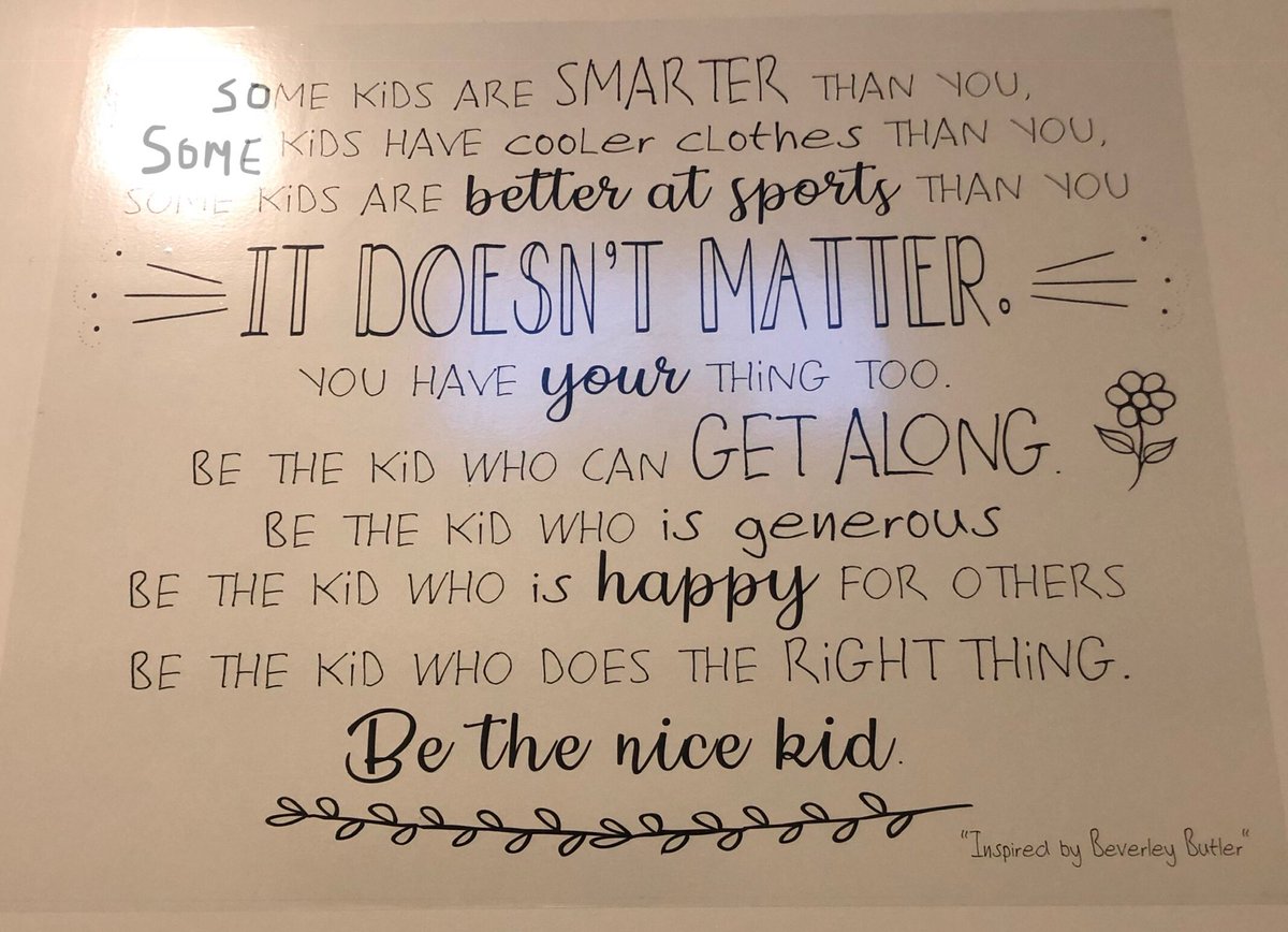 I rarely post stuff like this, but I was at EVI yesterday watching a basketball game and noticed this posted on the wall above lockers. THESE ARE WORDS TO LIVE BY!! Great to see it posted at our Intermediate School.  Very positive message for our youth!! ⁦<a href="/towngfw/">Town of Grand Falls-Windsor</a>⁩