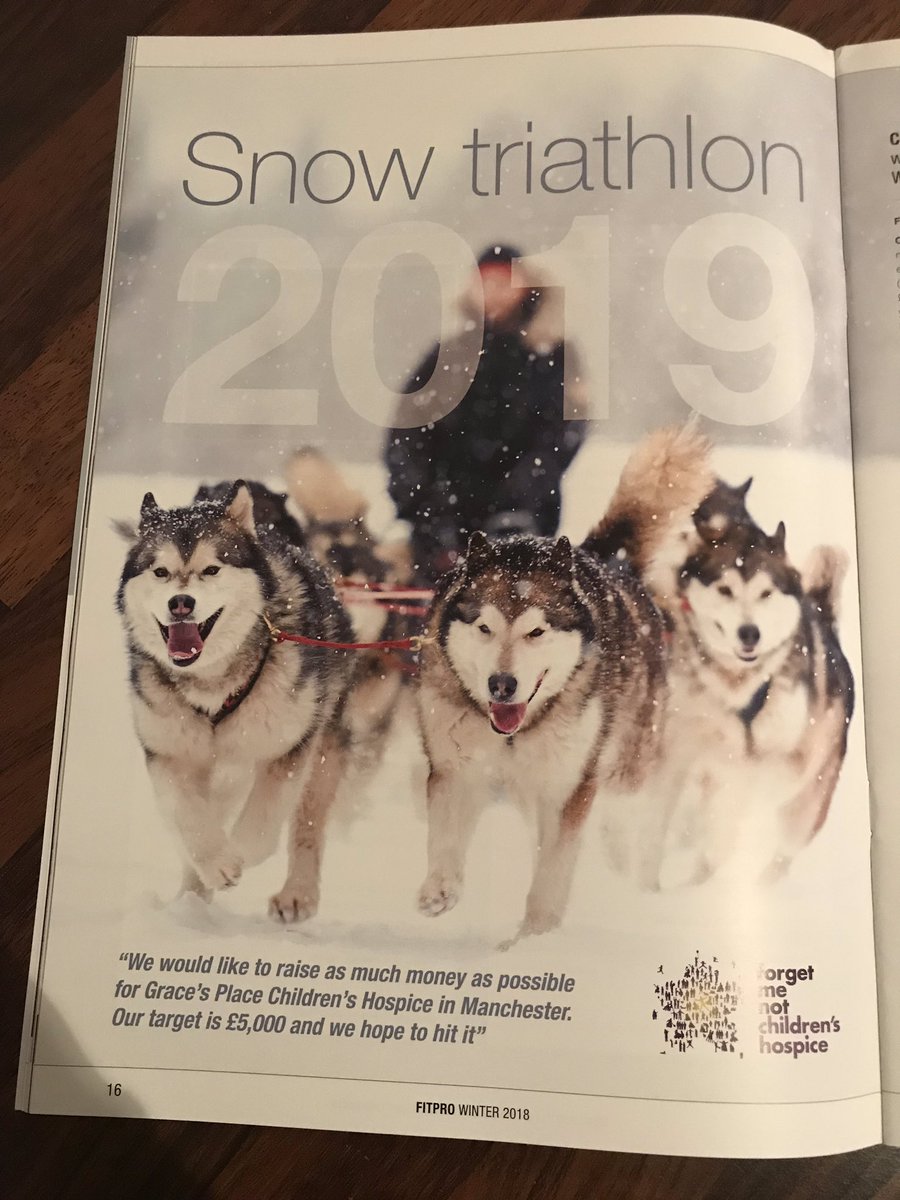 SigmaCheshire's tweet photo. Check out our amazing #warriorwomen in the latest @Fitpro_online magazine! 7 weeks to go until our #SnowTriathlon for @GracesPlaceFMN #fitnesschallenge #strongwomen https://t.co/YyiKtgTpLE