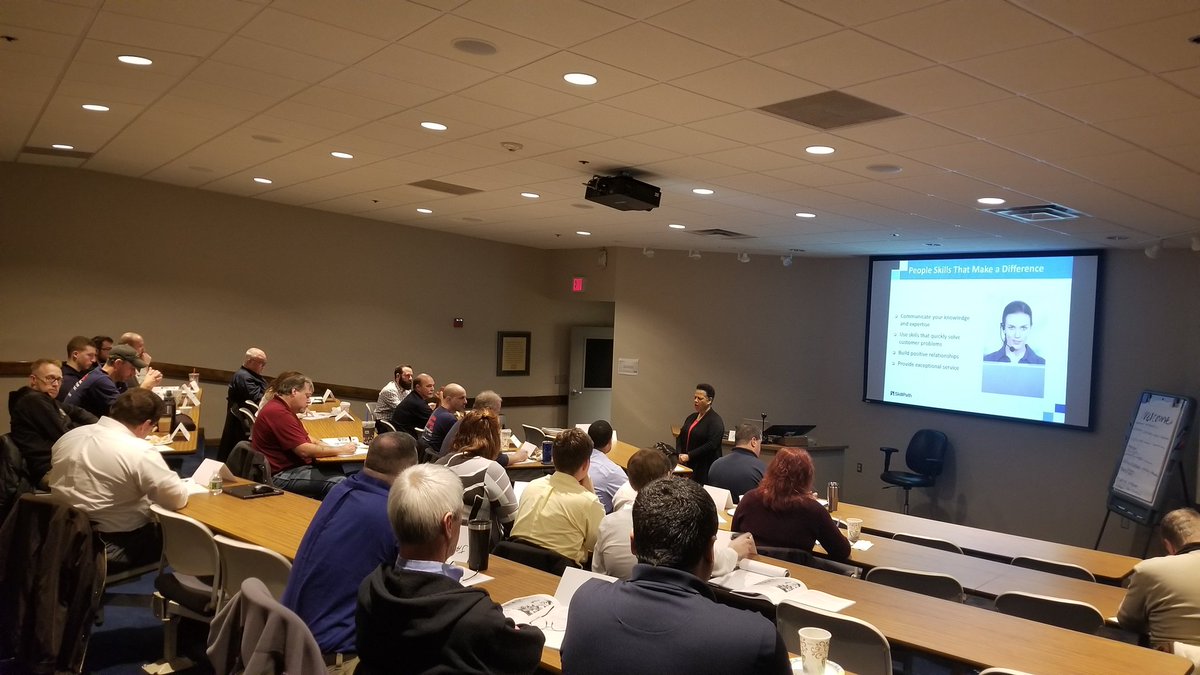 MethodsMT's tweet photo. Today we are holding our 3rd of 5 "Essence of Excellent Customer Service" seminars through @skillpath. We are committed to helping our staff learn &amp; develop while continuing to provide the service our customers have come to expect from Methods. #methodsmachine #customerservice https://t.co/GDYnI9Q6iA