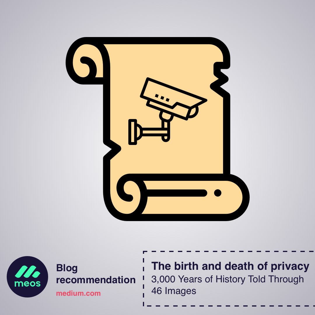 meos_app's tweet photo. This post is a good introduction into how privacy has found its way from a basic desire humans have into something present in common law. It demonstrates how humans tend to pick convenience over privacy and also how privacy has changed in the 21st century
https://t.co/CvSau2ZiMt https://t.co/JG5b9d3cct